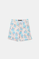 Short de plage imprimé champignons Arsenic junior