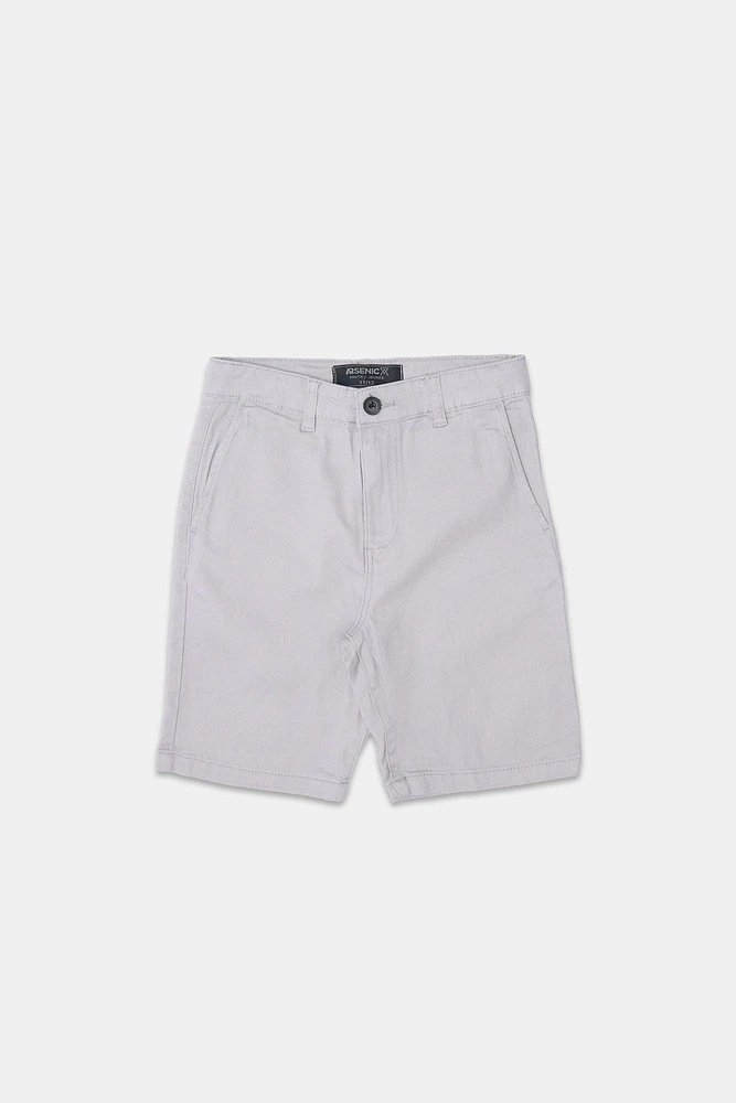 Short chino en sergé Arsenic junior
