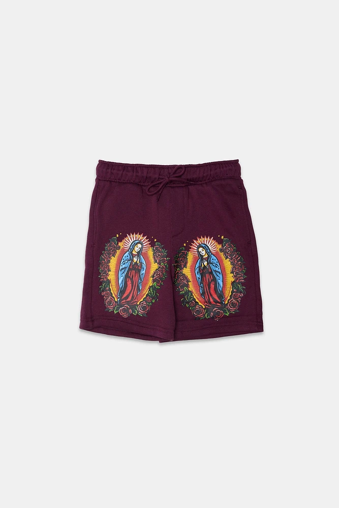 Short en molleton imprimé 8.5" Arsenic junior