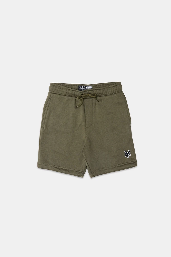 Zoo York Youth 8.5" Logo Fleece Shorts