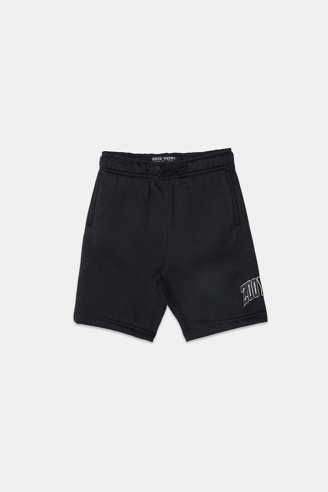 Zoo York Youth 9" Logo Fleece Shorts