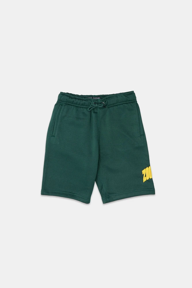 Zoo York Youth 9" Logo Fleece Shorts