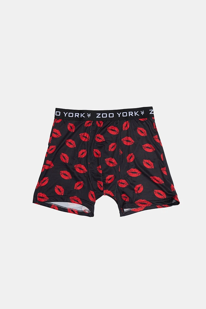 Zoo York Youth Red Lips Boxer Brief