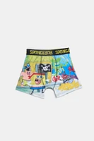 Youth Pirate SpongeBob Allover Print Boxer Brief