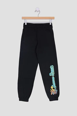 Jogger en molleton imprimé Sesame Street junior