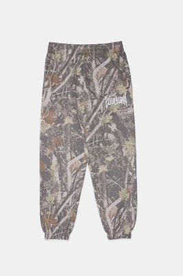 Jogger en molleton camouflage arbres Zoo York junior