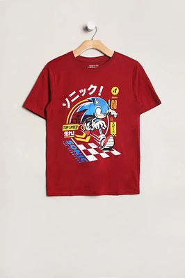 Youth Sonic The Hedgehog Top Speed T-Shirt