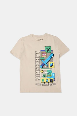 Youth Minecraft Without Limits T-Shirt