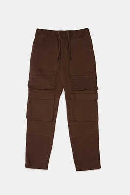 Pantalon cargo coupe ample Arsenic junior