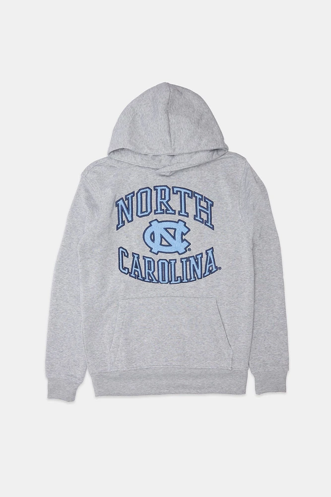 Mens UNC Grey Melange Hoodie
