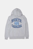 Mens UNC Grey Melange Hoodie
