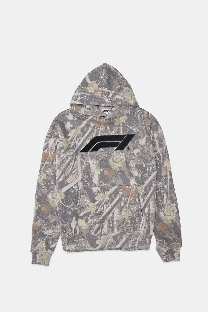 Mens Formula 1 Tree Camo Hoodie