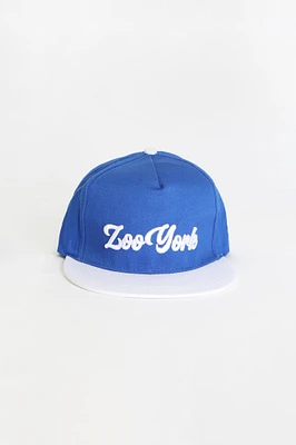 Zoo York Youth Script Logo Flat Brim Hat