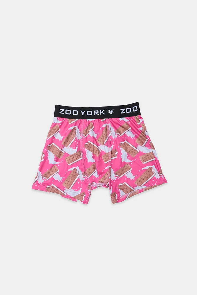 Boxer imprimé sandwichs à la crème glacée Zoo York junior
