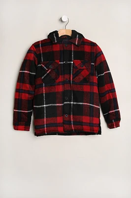 West49 Youth Lined Flannel Shacket