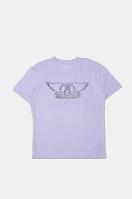 Aerosmith Gel Boyfriend Tee