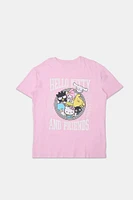 Hello Kitty & Friends Puff Boyfriend Tee