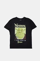 T-shirt coupe boyfriend imprimé Shrek