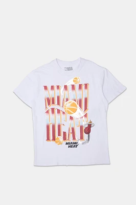 Miami Heat Foil Boyfriend Tee