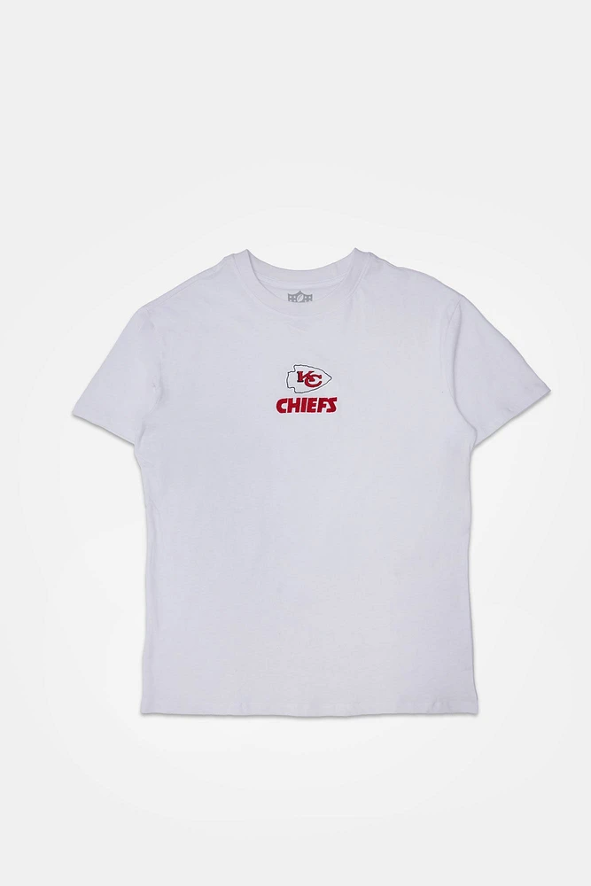 Kansas City Chiefs Patch Logo Boyfriend Tee