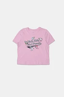 T-shirt coupe courte imprimé Hello Kitty & Friends