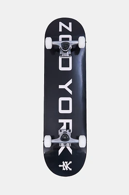 Zoo York Long Logo Skateboard 8"