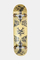 Zoo York Gold Mirrored Skateboard 8"