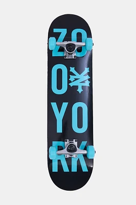 Zoo York Stacked Logo Skateboard 7.75"