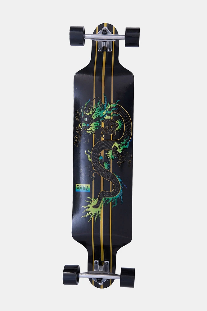 Longboard imprimé dragon doré Zoo York 41"