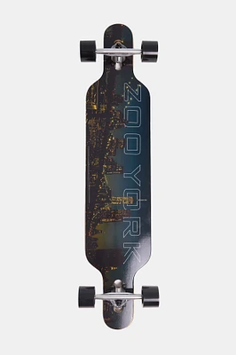 Longboard imprimé paysage urbain nocturne Zoo York 42"