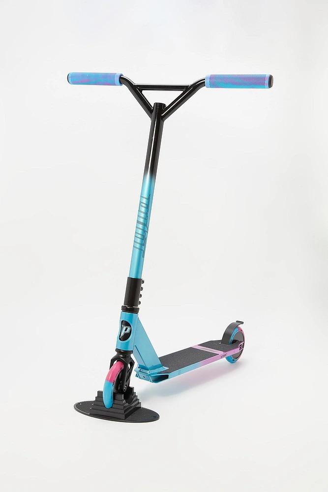 Trottinette X-Park bleue et rose Pivot
