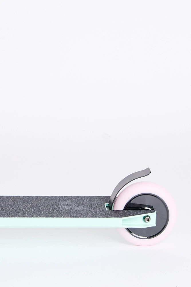 Trottinette X-Ride sarcelle pastel et rose Pivot