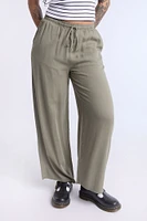 Lined Wide Leg Pant