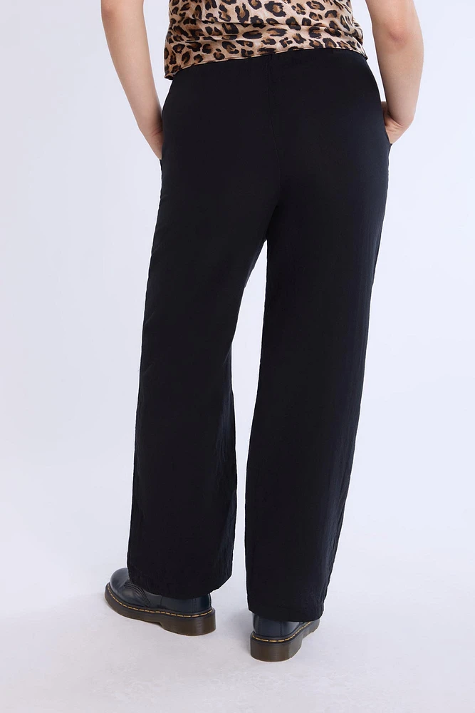 Wide Leg Cotton Pant