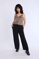 Wide Leg Cotton Pant