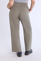 Wide Leg Cotton Pant