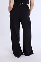 Wide Leg Pant With Drawstring