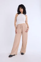 Wide Leg Pant With Drawstring