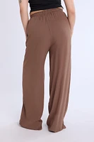Wide Leg Pant With Drawstring