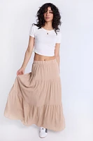 Tiered Maxi Skirt