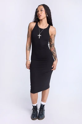 Sleeveless Midi Bodycon Dress