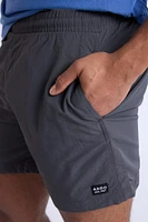 Mens AERO Nylon Kickback Shorts 6.5"
