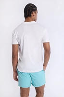 Mens AERO Nylon Kickback Shorts 6.5"
