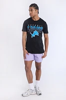 Mens AERO Nylon Kickback Shorts 6.5"