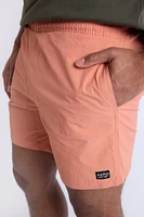 Mens AERO Nylon Kickback Shorts 6.5"