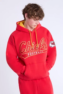 Haut à capuchon logo chenille Kansas City Chiefs homme