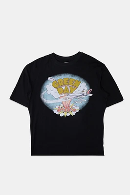 T-shirt surdimensionné imprimé Green Day homme