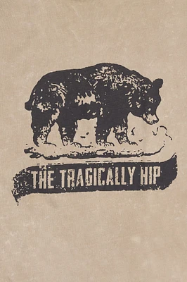 Mens Tragically Hip Acid Wash T-Shirt