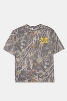 T-shirt camouflage arbres imprimé Michigan homme
