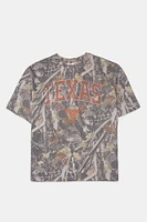 T-shirt camouflage arbres imprimé Texas Longhorns homme